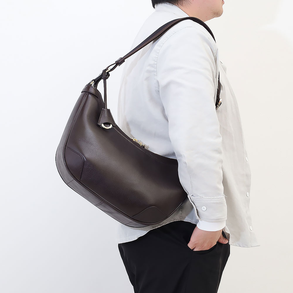 aniary（アニアリ） ショルダーバッグ レザー 舟型ショルダーバッグ 01