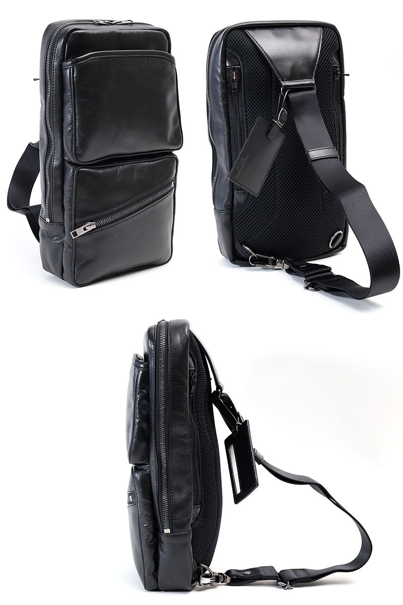 LUGGAGE LABEL 吉田カバン エレメント スリングショルダーバッグ LUGGAGE LABEL ラゲッジ レーベル エレメント スリング