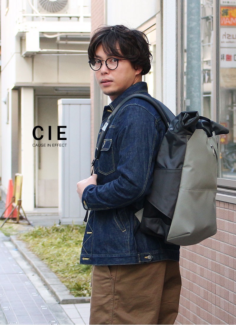 シー バッグ リュック デイパック バックパック CIE VARIOUS ROLLTOP