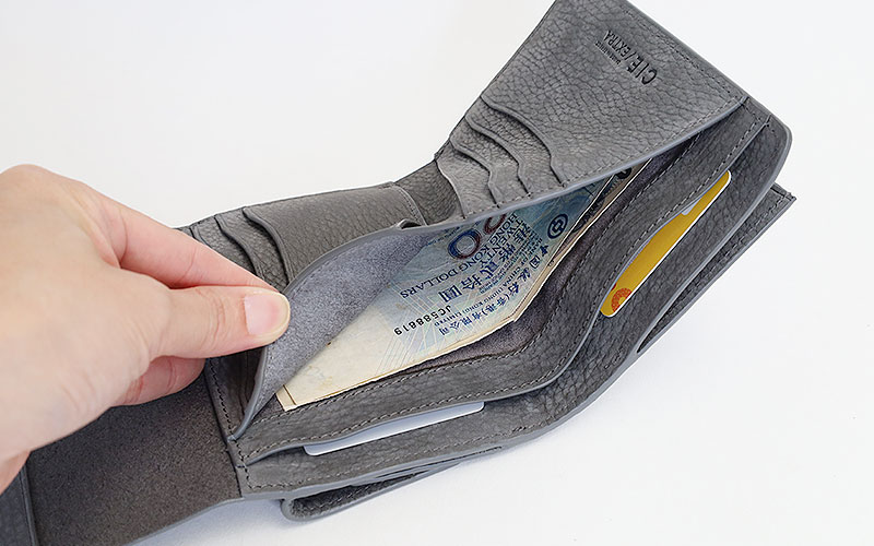CIE シー 財布 EXTRA MIDDLE WALLET フォーク ミドルウォレット