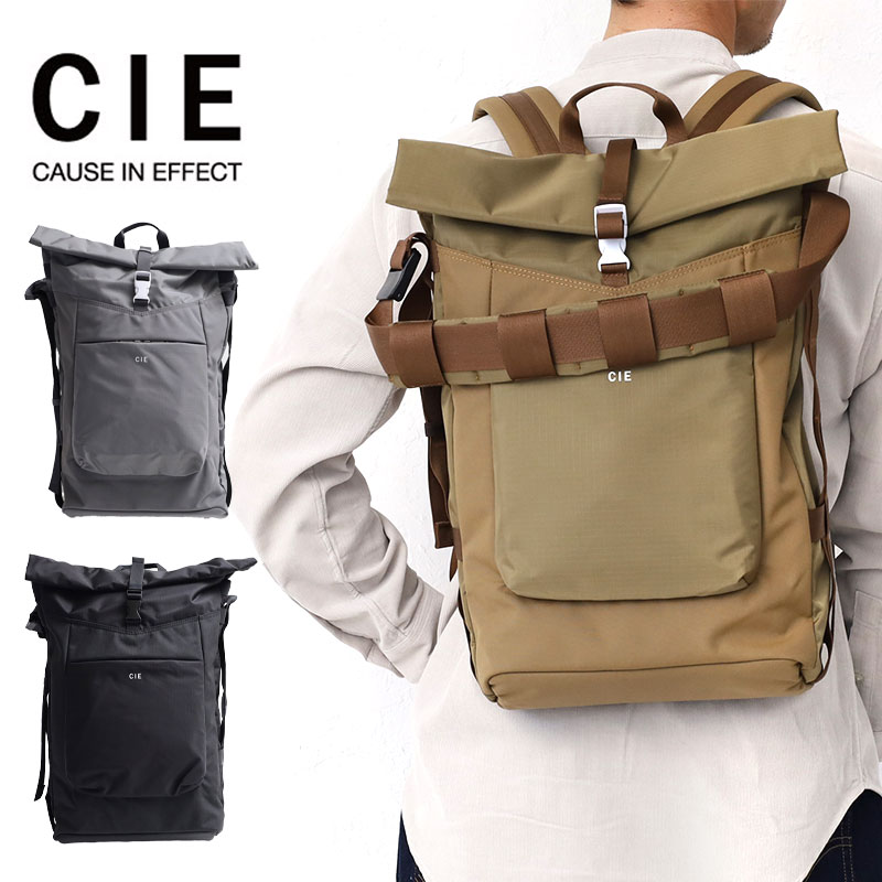 【商品レビューで＋P5％】ポイント10% シー バックパック デイパック バックパック 2WAY CIE PRIOR 2WAY BACKPACK  035000 PC収納可能 正規品 CIE（シー） バックパック デイパック バックパック 2WAY CIE PRIOR