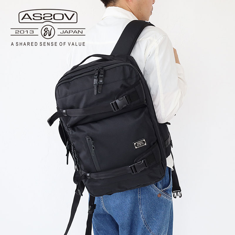 アッソブ AS2OV CORDURA DOBBY 305D 3WAY BACK PACK S バックパック ショルダーバッグ 061405  ユニセックス UNBY