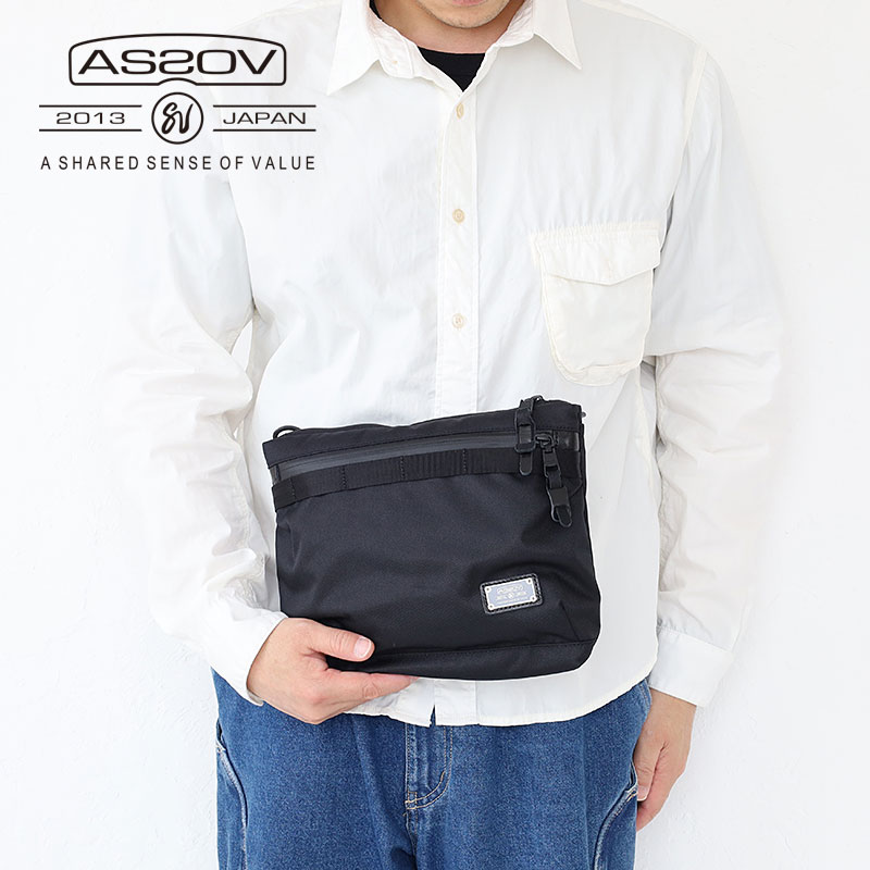 AS2OV アッソブ CORDURA DOBBY 305D SACOCHE サコッシュ