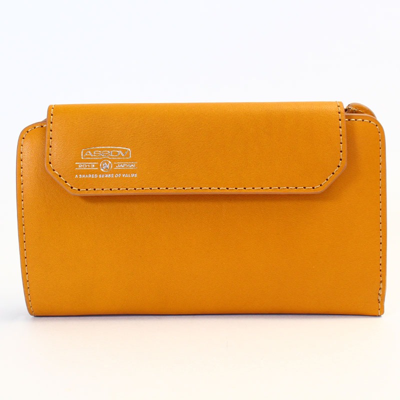 小物 AS2OV LEATHER MOBILE WALLET LONG WALLET アッソブ AS2OV AS2OV / アッソブ LEATHER MOBILE LONG WALLET