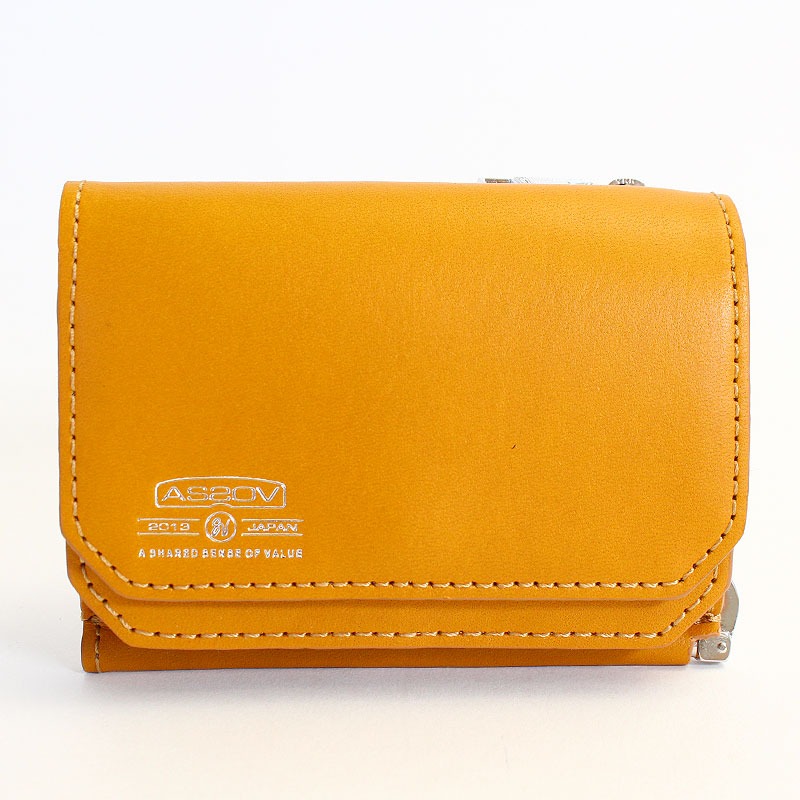 AS2OV（アッソブ） AS2OV LEATHER MOBILE WALLET MONEY CLIP レザー