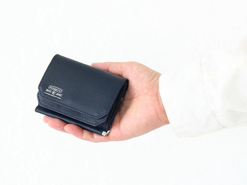 AS2OV（アッソブ） AS2OV LEATHER MOBILE WALLET MONEY CLIP レザー