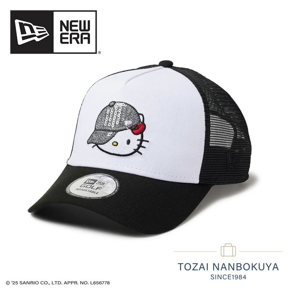 NEWERA GOLF モックネック　HELLO KITTY ブラック　Sサイズ NEWERA GOLF モックネック HELLO KITTY ブラック Sサイズ