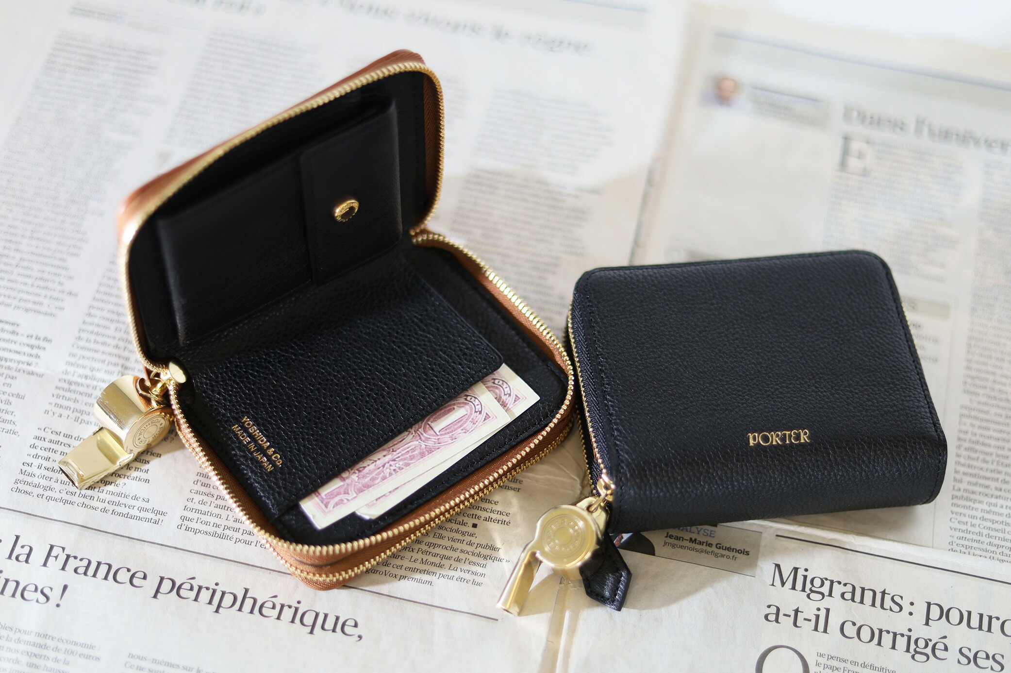 ポーター トーン デュオパース 二つ折り財布 150-02289 ディティール画像10