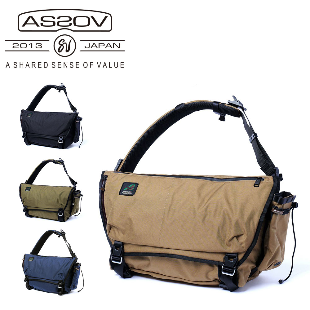 AS2OV アッソブ ショルダーバッグ 330×1000D CORDURA STANDARD SERIES MESSENGER 152318  メッセンジャーバッグ 30L B4 A4 : 152318 : 東西南北屋 - 通販 - Yahoo!ショッピング