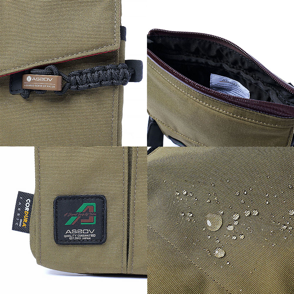 AS2OV（アッソブ） 330×1000D CORDURA STANDARD SERIES SACOCHE