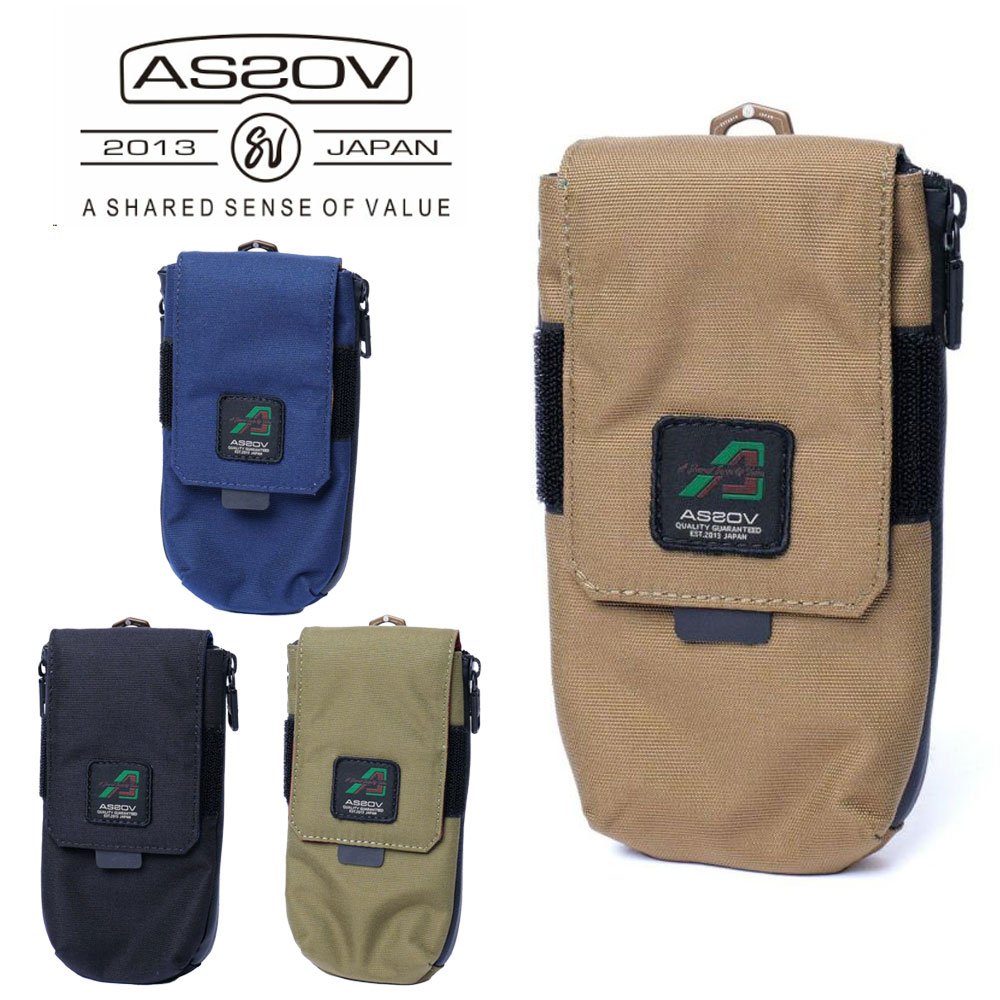 AS2OV（アッソブ） 330×1000D CORDURA STANDARD SERIES MOBILE POUCH 
