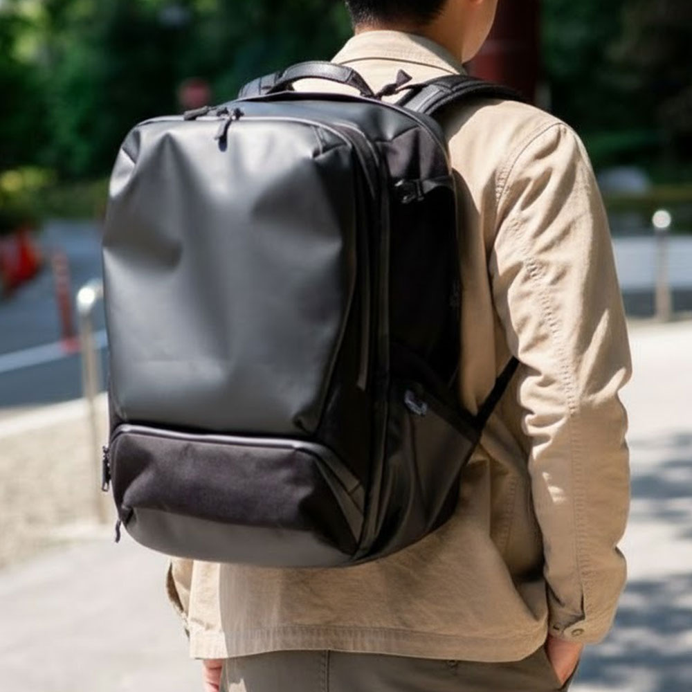 M*u様 美品　アッソブAS20V ビジネスバッグ　ビジネスリュック　大容量 AS2OV（アッソブ） AS2OV圧縮袋プレゼント BLEISURE バックパック M
