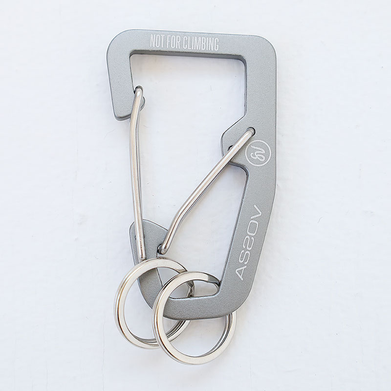 AS2OV アッソブ DOUBLE CARABINER ダブルカラビナ 201700 UNBY カラビナ プレゼント メンズ｜touzaiyamakaban｜03