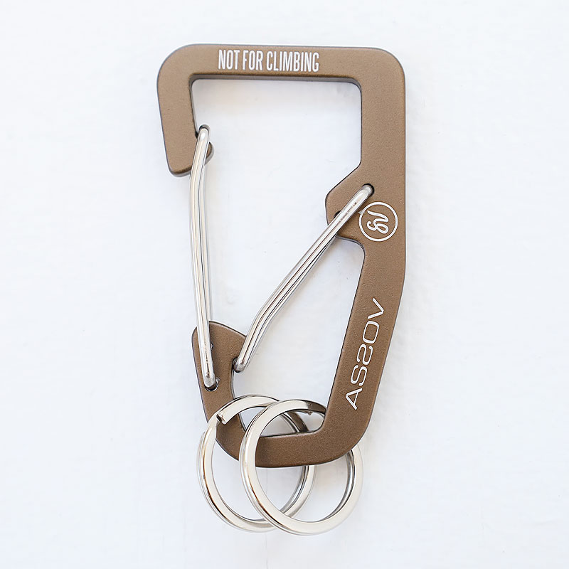 AS2OV アッソブ DOUBLE CARABINER ダブルカラビナ 201700 UNBY カラビナ プレゼント メンズ｜touzaiyamakaban｜04