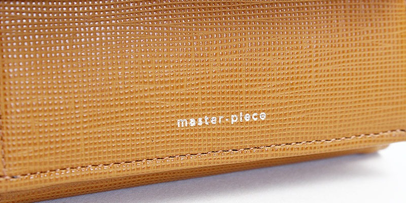 master-piece luster ラスター コンパクトウォレット 223403 ディティール