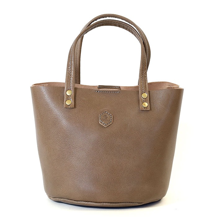 Folna フォルナ ヌメオイルシュリンク バケツトートバッグ 224813