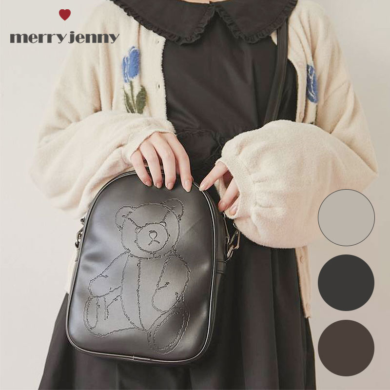 メリージェニー bear ショルダーbag merry jenny ショルダーバッグ 巾着 2822519030