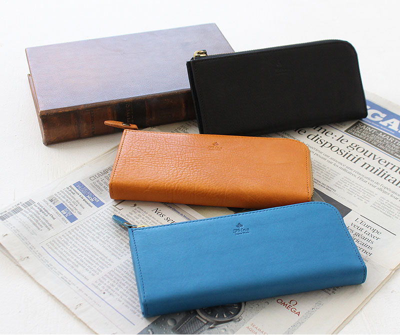Folna フォルナ ナチュラヌメ Lファスナー長財布 長財布 2993822 L字