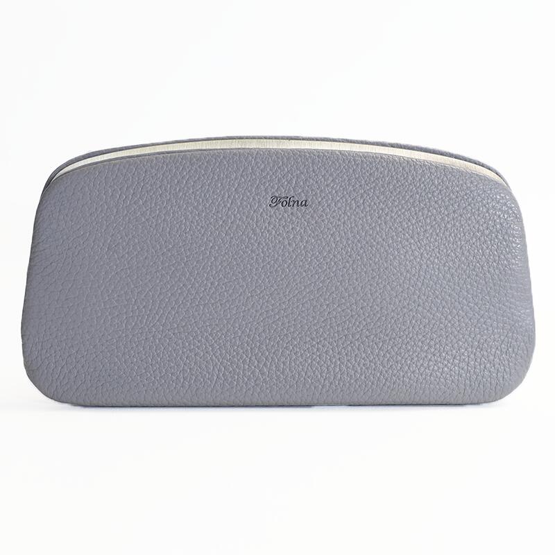 folna フォルナ　Harris Tweed 長財布 Folna フォルナ 財布 2993866 ロング天溝がま口 長財布 日本製