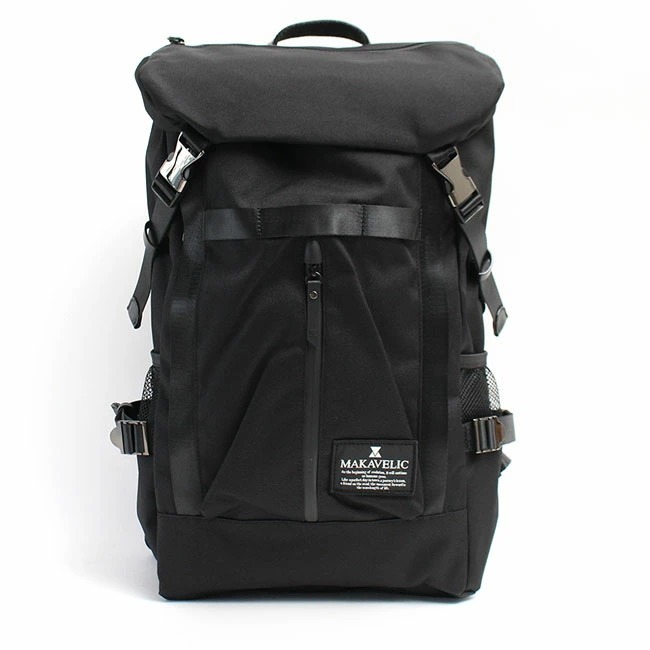 マキャベリック リュック デイパック MAKAVELIC CHASE DOUBLE LINE 2 BACKPACK 3120-10126 リュックサック バックパック 黒