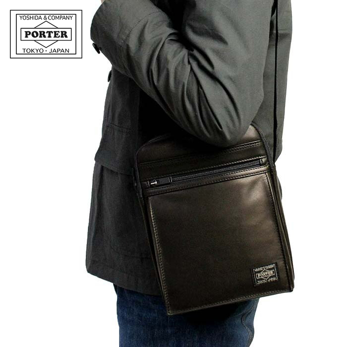 PORTER レザーショルダーバッグ PORTER ポーター アメイズ ショルダーバッグ 022-03793 吉田カバン 本