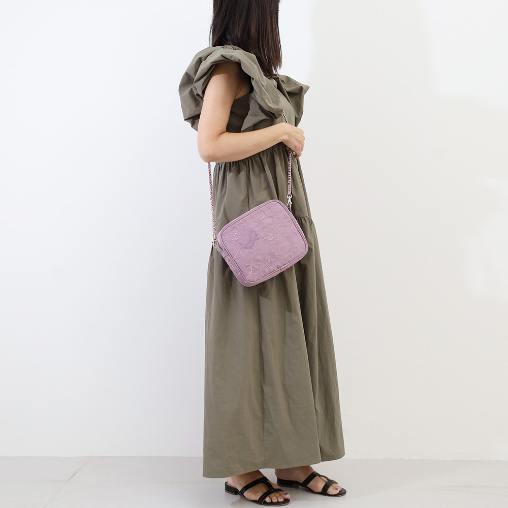 tsumori chisato CARRY ツモリチサトキャリー なみネコししゅう ボストンバッグ 50885 レディース オールシーズン お出かけ バッグ レディースバッグ ポリエステル tsumori chisato CARRY（ツモリチサトキャリー） 【プレゼント付