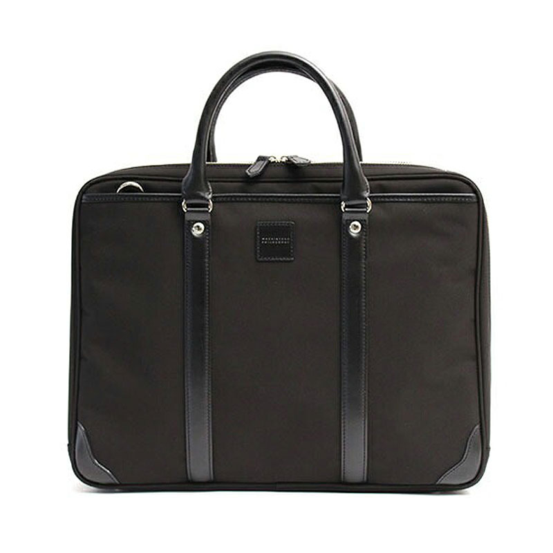 美品 マッキントッシュ フィロソフィー スムースレザー ビジネスバッグ 紺 A4 美品 マッキントッシュ フィロソフィー スムースレザー ビジネス