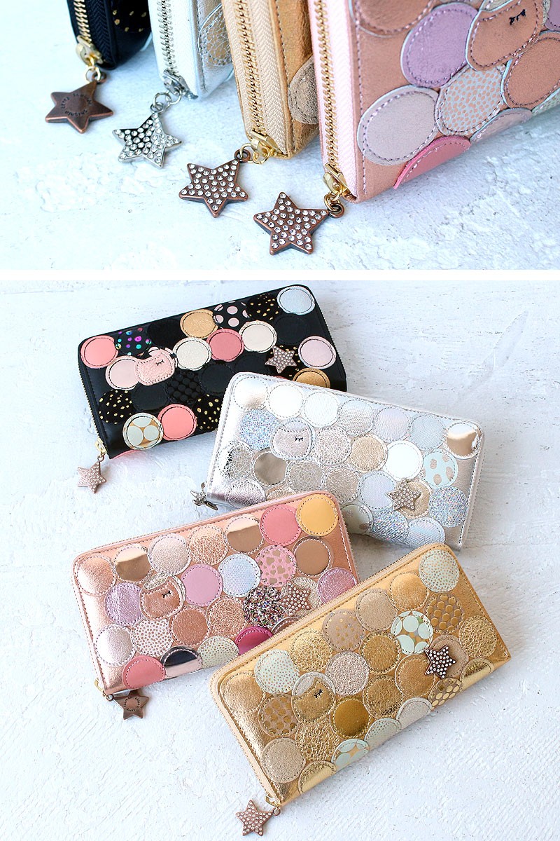 tsumori chisato CARRY ツモリチサト 財布 新マルチドット 長