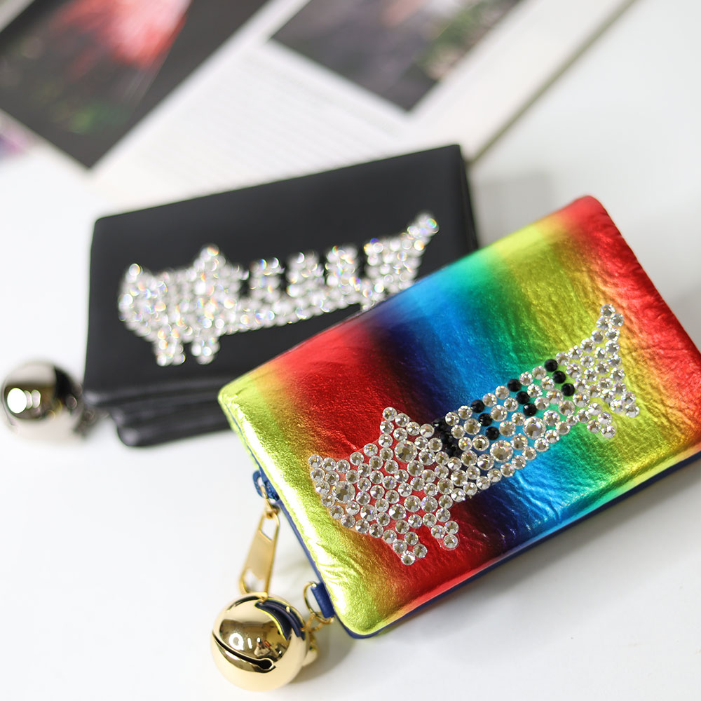 tsumori chisato CARRY(ツモリチサトキャリー) キラネコ ミニ財布 tsumori chisato CARRY(ツモリチサトキャリー) キラネコ ミニ財布