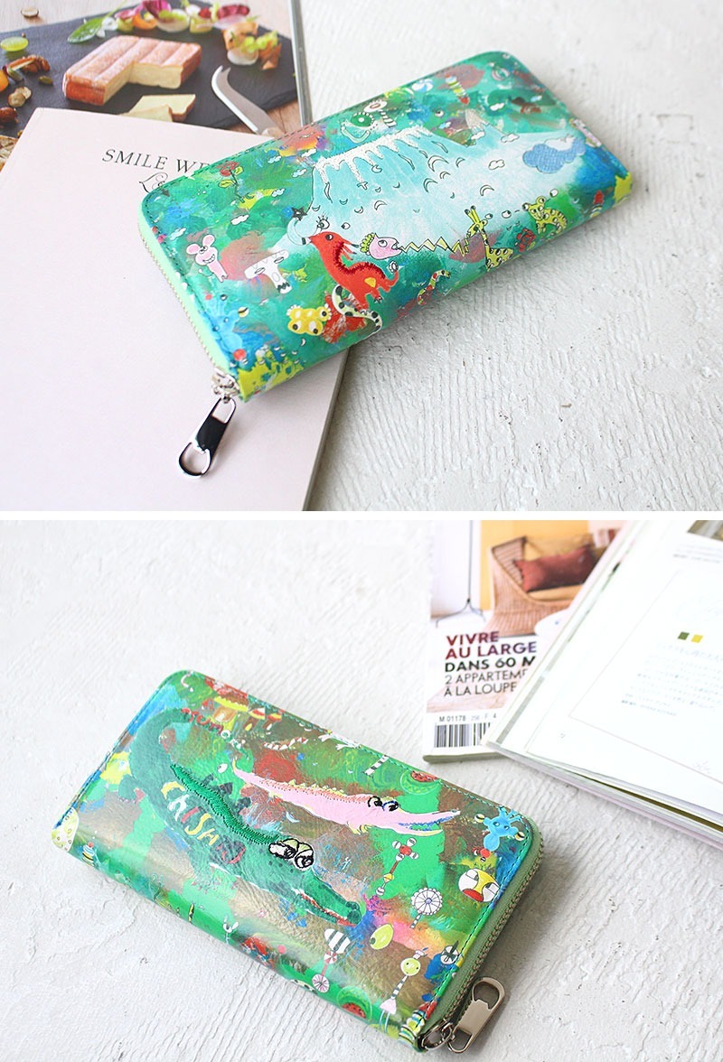 tsumori chisato CARRY カモフラージュサファリ 長財布 カモフラージュサファリ ラウンドファスナー長財布 / tsumori