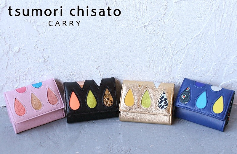 【ktm】tsumori chisato carry ドロップス ドロップス パスケース 定期入れ チェーンストラップ付き