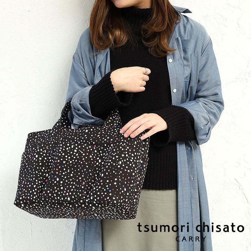 ツモリチサト トートバッグ tsumori chisato A4 タイニーネコドット