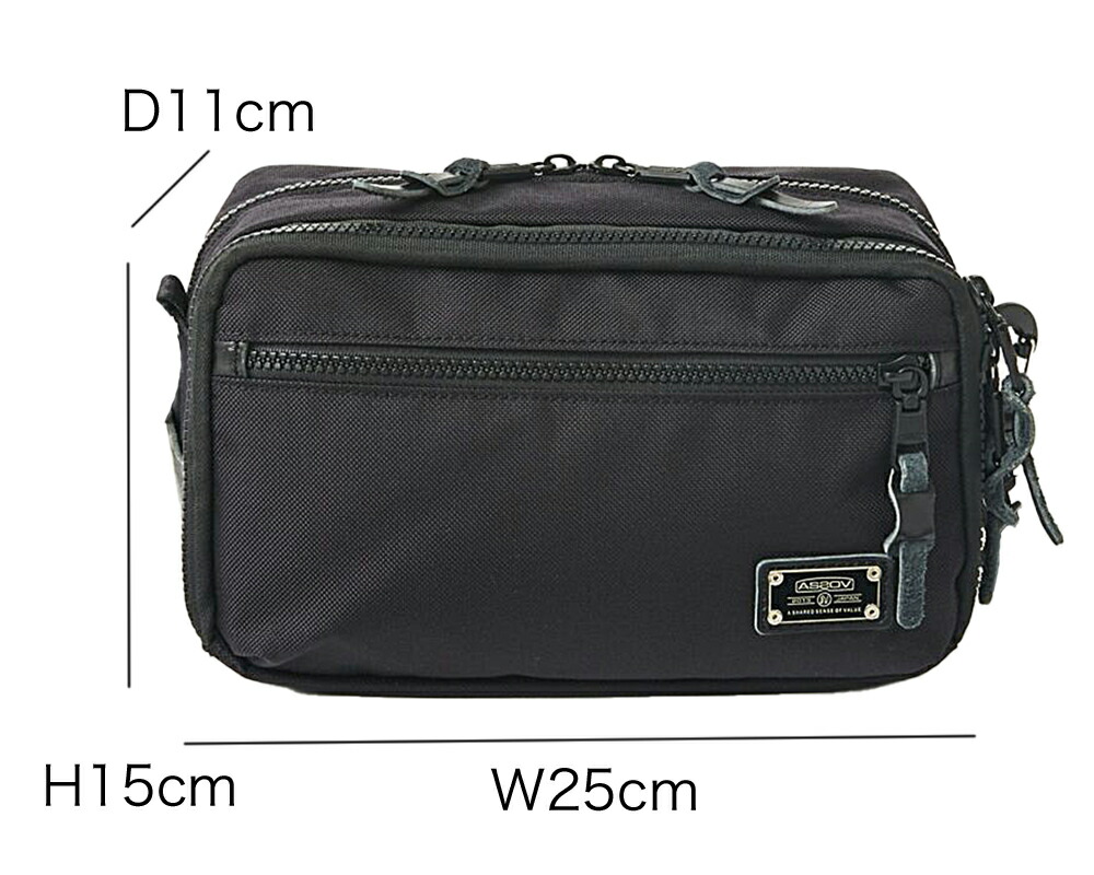 AS2OV（アッソブ） EXCLUSIVE BALLISTIC NYLON MINI SHOULDER 61314