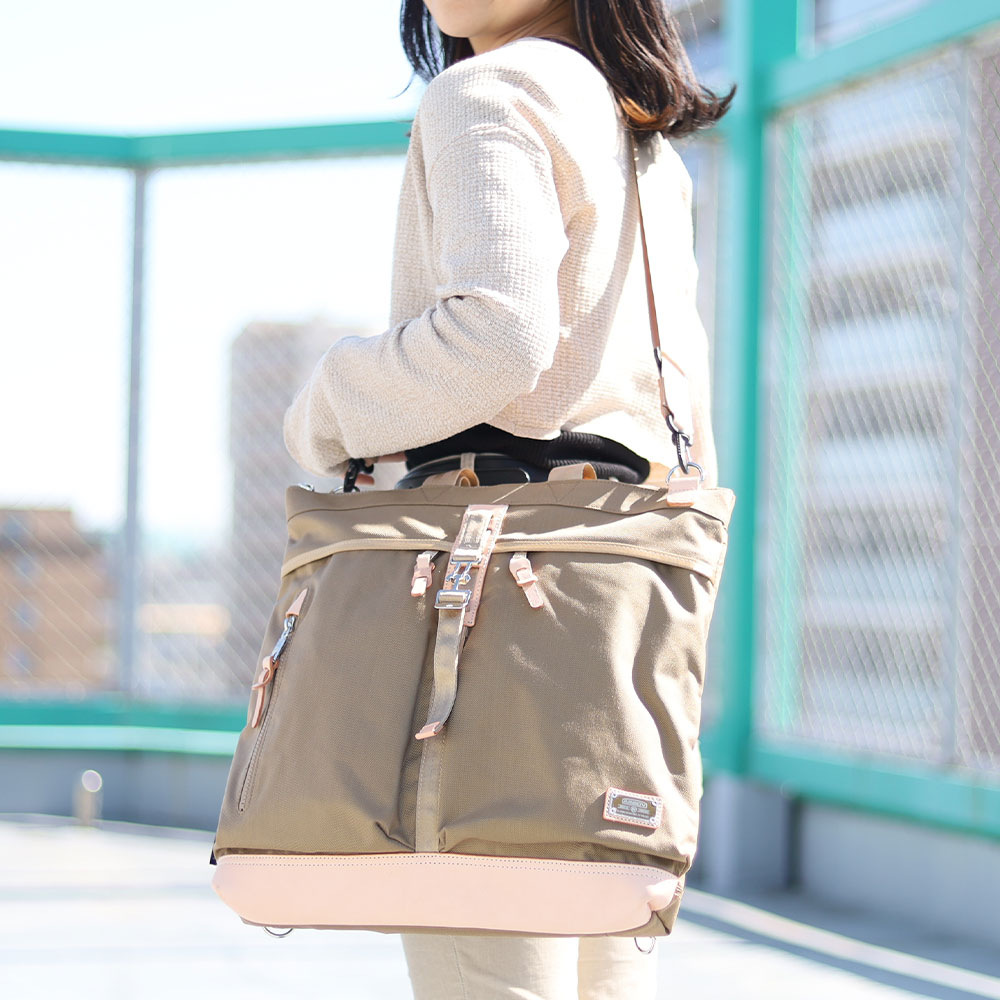 AS2OV（アッソブ） EXCLUSIVE BALLISTIC NYLON 3WAY HELMET BACKPACK