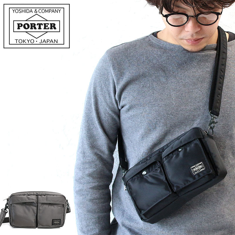 porter tanker shoulder bag small