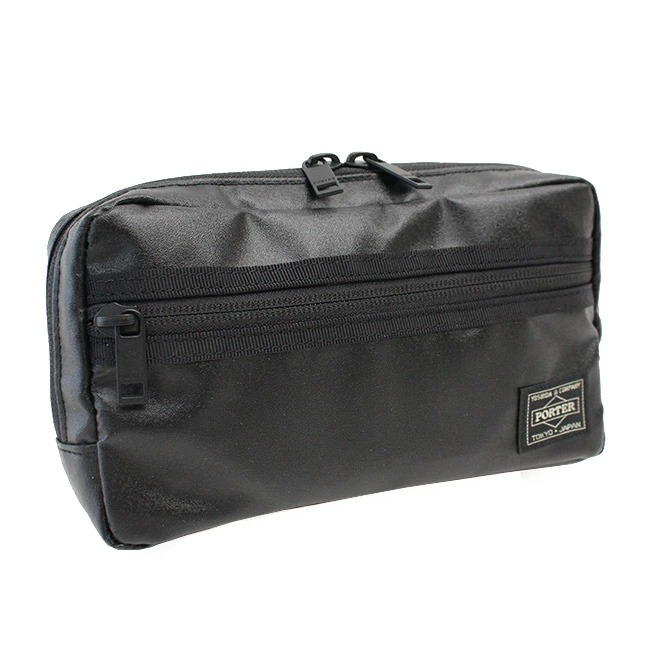 PORTERナイロン収納ポーチ 4個セット 黒 PORTERナイロン収納ポーチ 4個セット 黒 PORTERナイロン収納ポーチ 4個