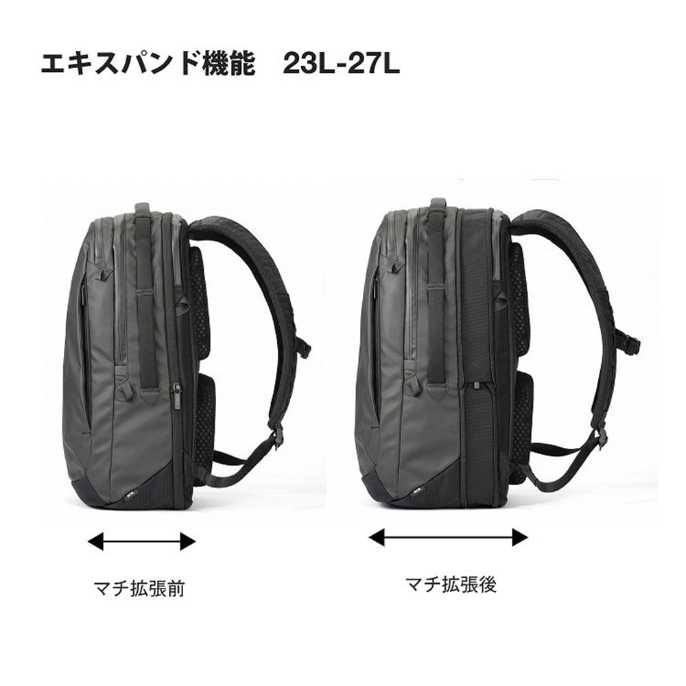 新品同様ACEラグレンティスエアV 68672拡張機能ブラック Ace（エース） ノベルティ付 ace. ラグレンティスエアV リュックサック