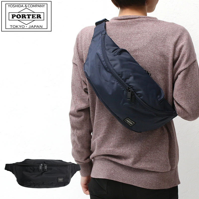 ディテール 一年保証 PORTER FLASH WAIST BAG(L) 689-05952 B6対応