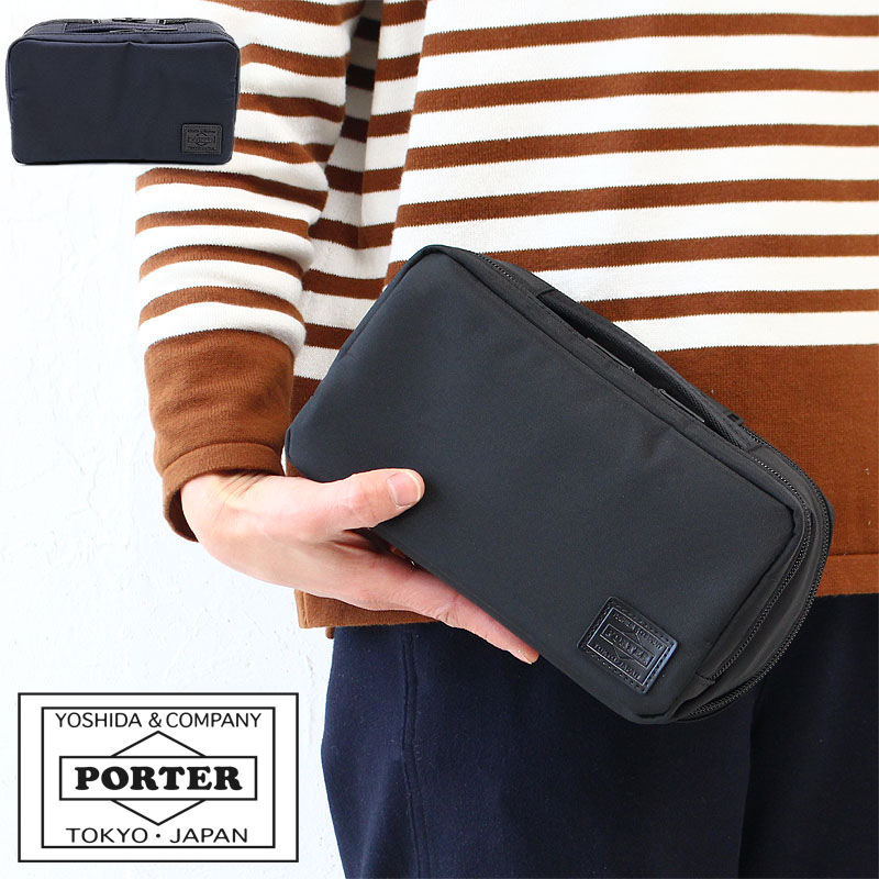 PORTER ポーター ビュー ポーチ 695-05766 吉田カバン メンズ : 東西