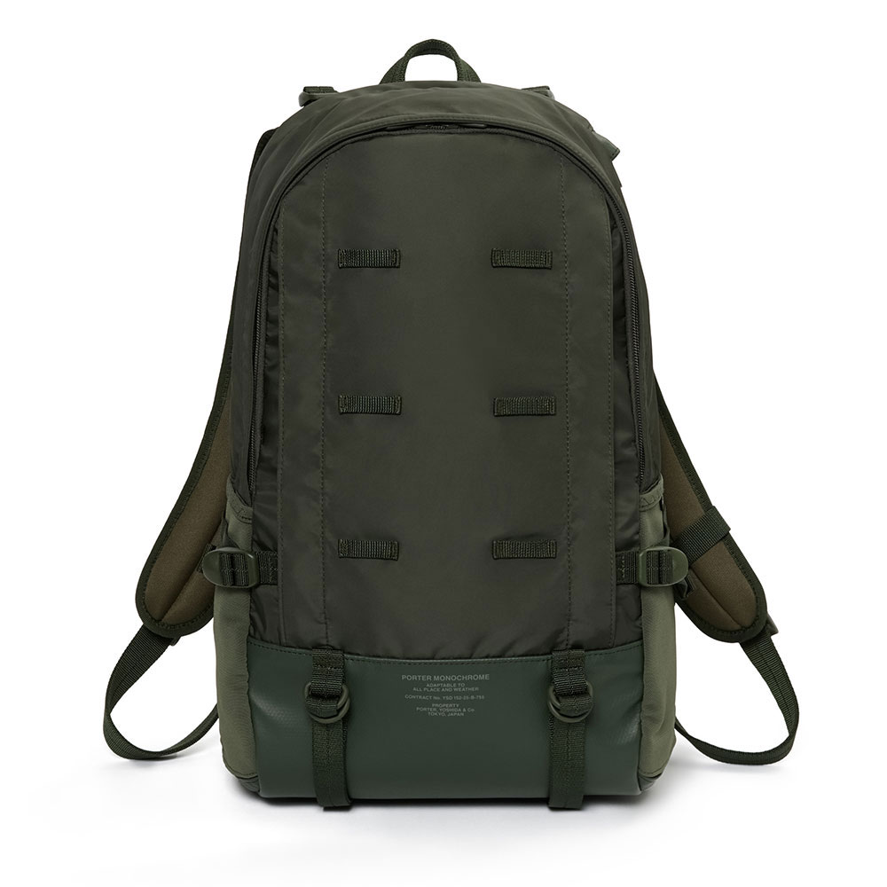 ポーター モノクローム デイパック 755-05972 PORTER MONOCHROME 吉田カバン リュック バックパック メンズ レディース A4 21L PC収納 生活防水 速乾 旅行 | PORTER | 02