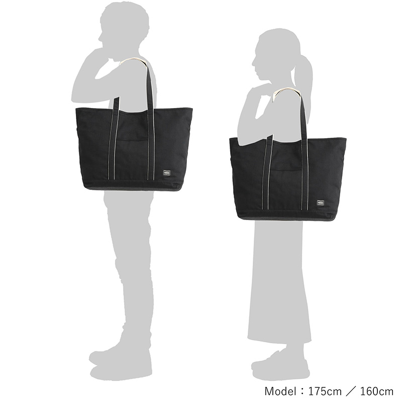 PORTER NOIR TOTE BAG(L) ポーター ノアール トートバッグ(L) 895-15158