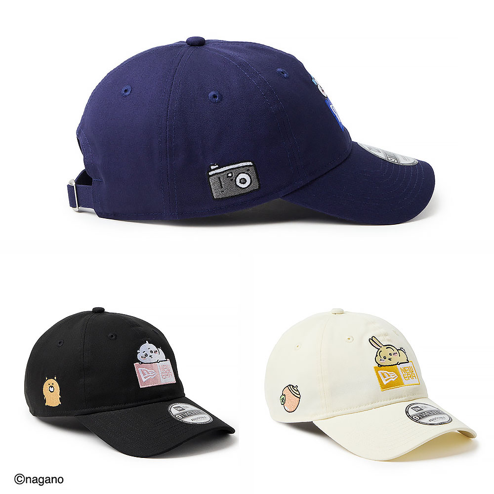 ちいかわ　NEWERA　9twenty 9TWENTY ちいかわ / ちいかわ・ハチワレ・うさぎ アイボリー
