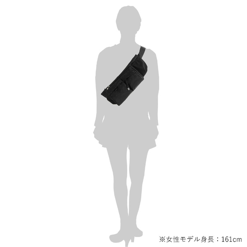 POTR モノグラム ウエストバッグ 998-19807 MONOGRAM WAIST BAG ボディ