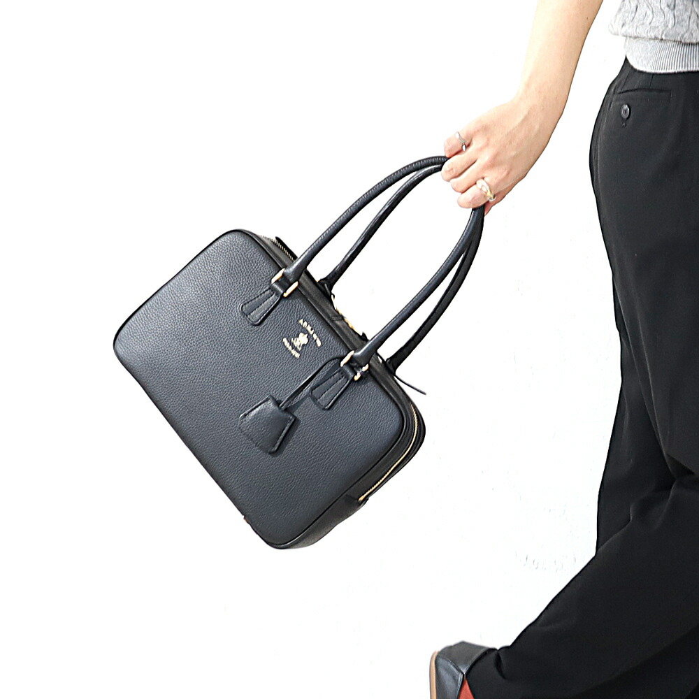 A.D.M.J. 牛革 ボストンバッグ トート ハンドバッグ 28cm ADMJ エーディーエムジェイ made in Japan レザー 正規品  ギフト  高級 レザー 本革 acs01183の画像