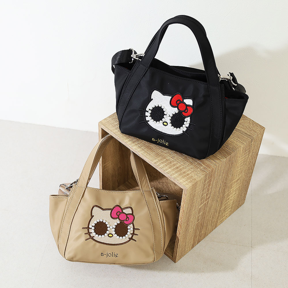 a-jolie（アジョリー） キティ ショルダーバッグ 手持ちバッグ 2WAY aj