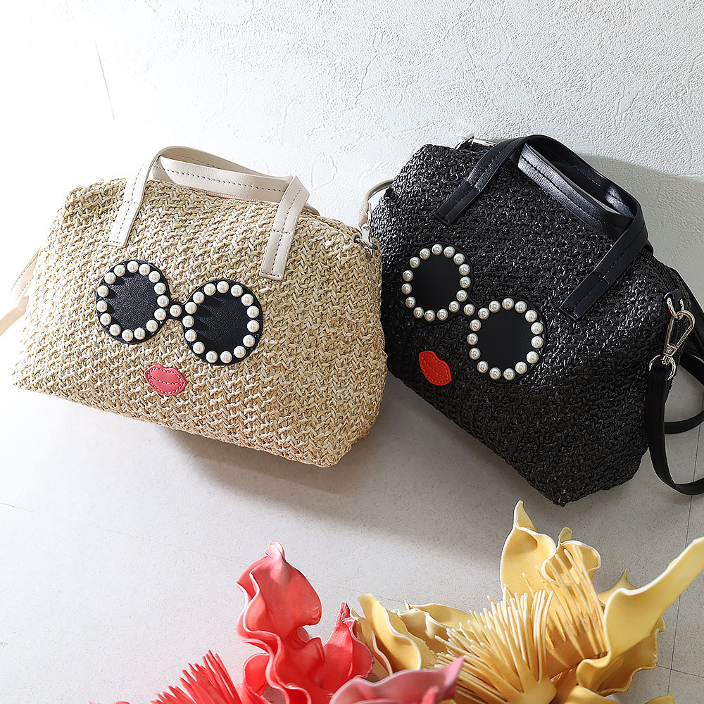 a-jolie（アジョリー） カゴバッグ 手持ちバッグ aj-706 2WAYバッグ