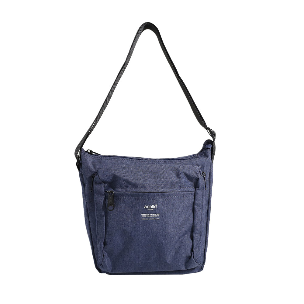 ネイビー ショルダーバッグ コンパクト イタリアンレザー サコッシュ レディース 斜めがけ 軽量 ミニ