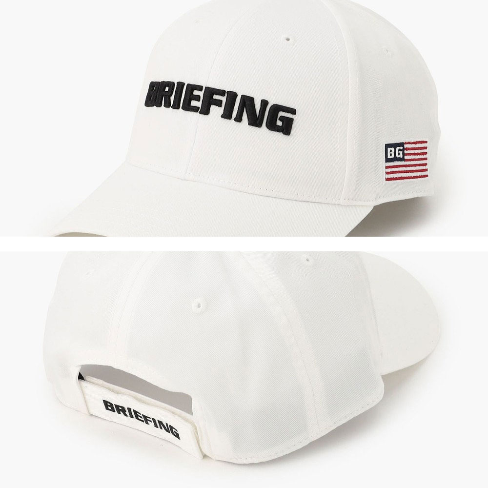 【新品】ブリーフィング ゴルフ キャップ ホワイト オリーブ 2個セット BRIEFING GOLF（ブリーフィングゴルフ） ブリーフィング ゴルフ 帽子