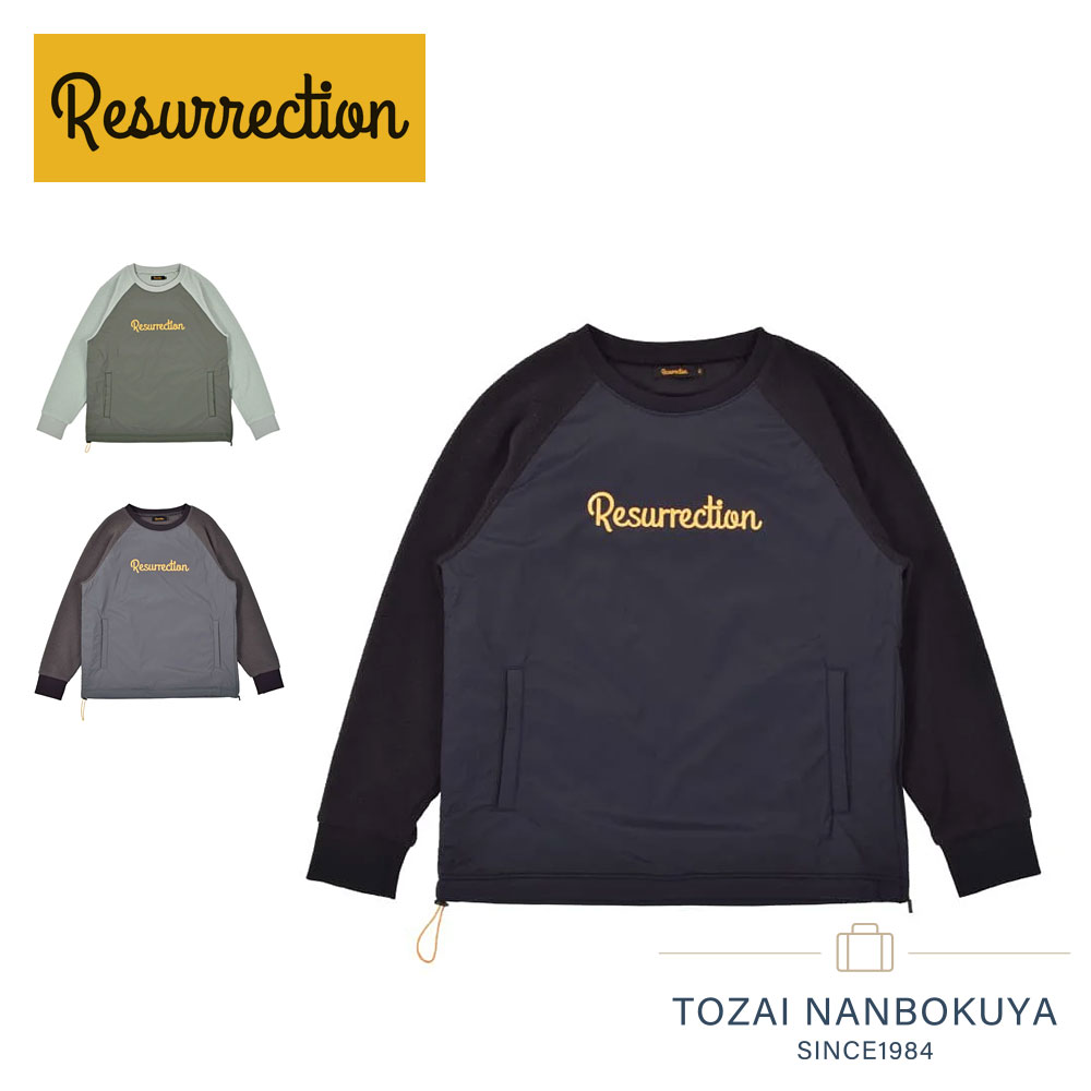 Resurrection レザレクション ゴルフ ウィンドブロックボアクルー