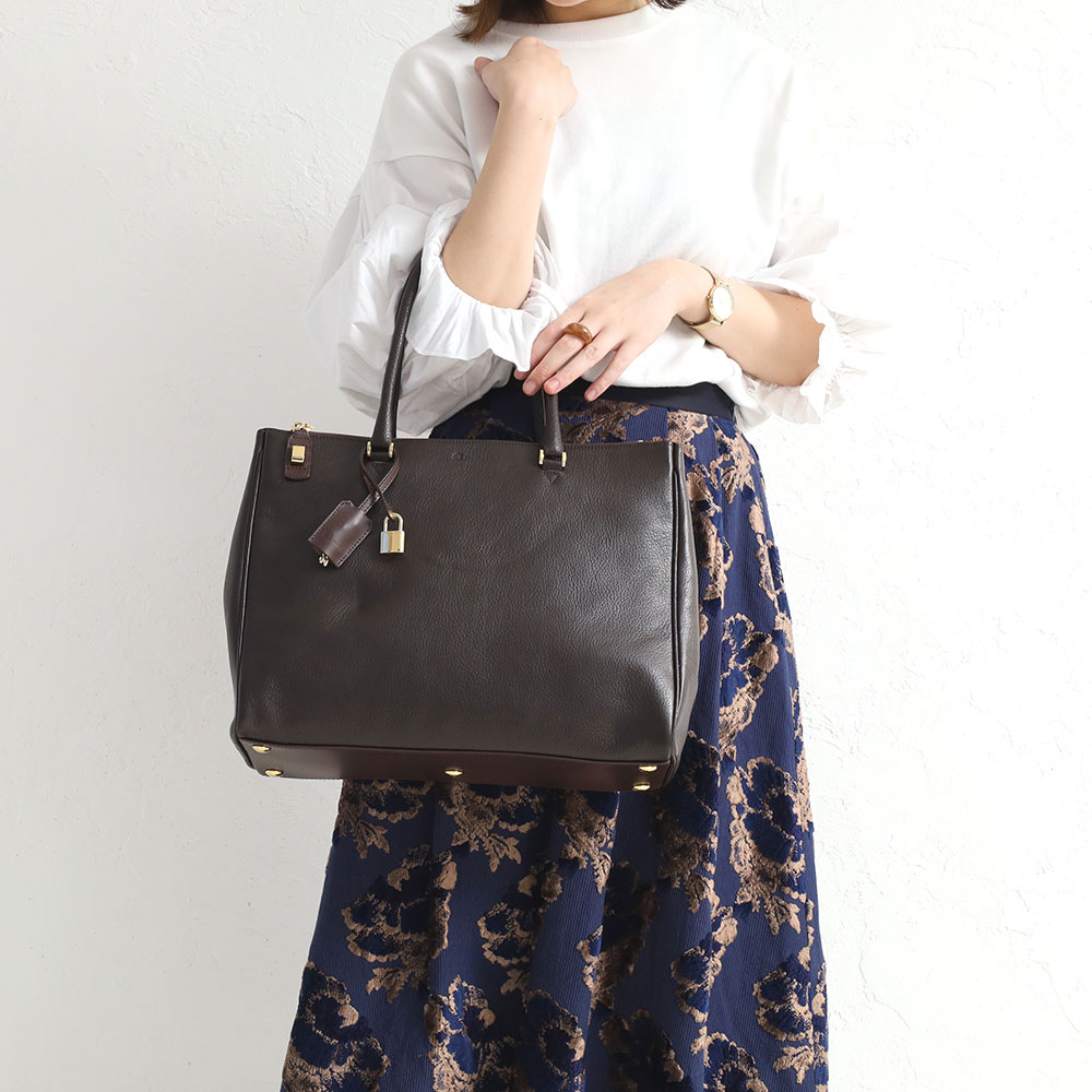 トートバッグ mononogu Bridge Tote br5-gs レザー 本革 トート 正規品 ...